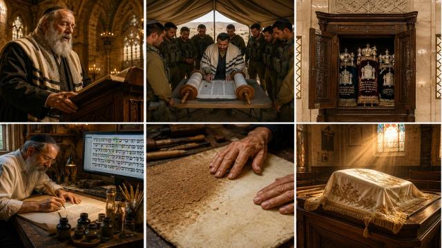 הלכות קריאת התורה וההפטרה: מדיני דילוג ומניין העולים, מסורת התרגום וקדושת הספר, וחומרת הבדיקה והכשרות של ספרי התורה לפרשיות דאורייתא